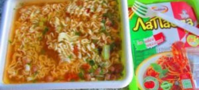 Доширак — чем полезен и возможный вред