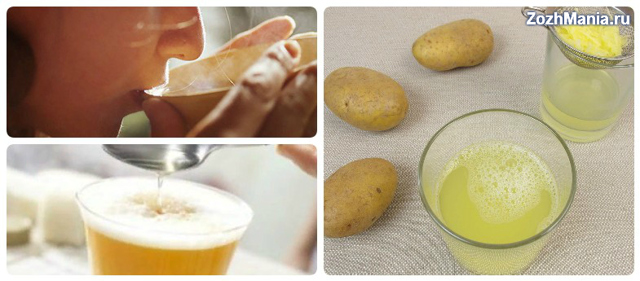 Картофельный сок: польза и чем вреден