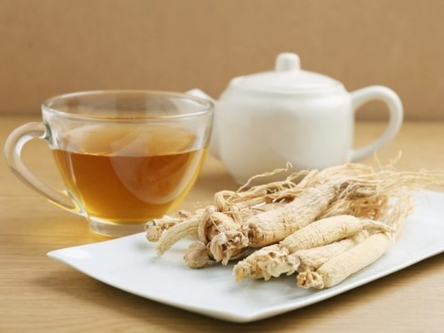 Чай с женьшенем — польза и вред для организма