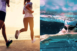 Что полезнее бегать или плавать?