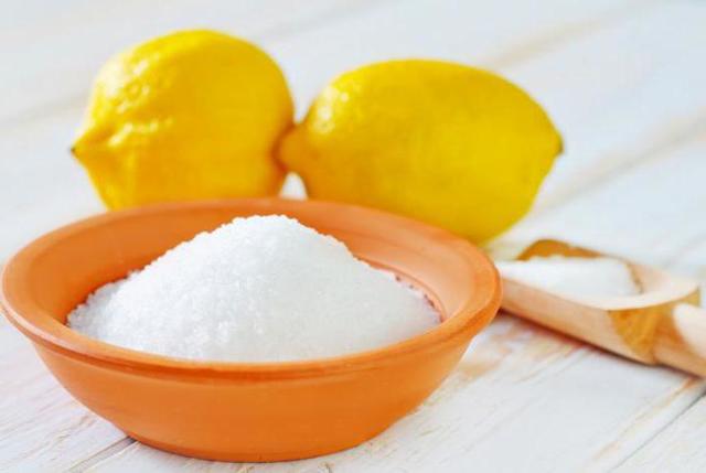 Польза и вред лимонной кислоты