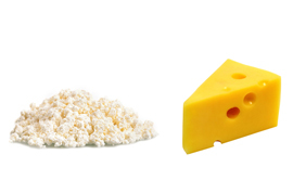 Что полезнее употреблять сыр или творог
