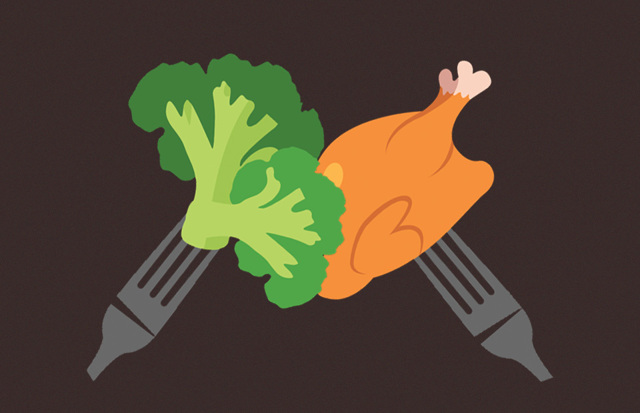 Вегетарианцы имеют более высокий риск развития инсульта
