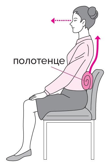 Расслабление на стуле: расслабляем плечи