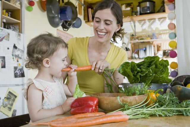 Как подружить ребенка с овощами