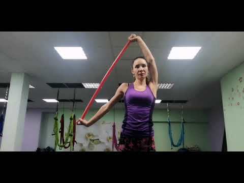Упражнения с гимнастической палкой: часть первая
