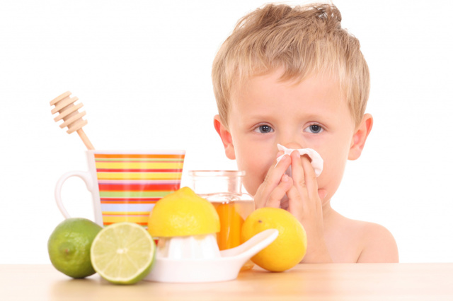 Дети защищают от простуды